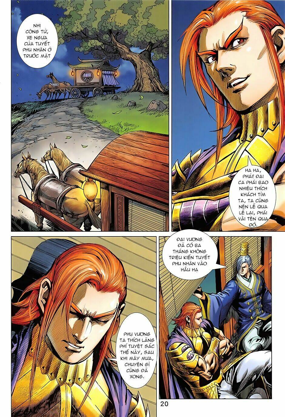 xuân thu mãnh sĩ chapter 7 20