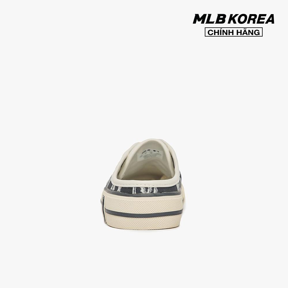 MLB - Giày mules unisex đế bệt thời trang Monogram 3AMUPBM3N-50BKS