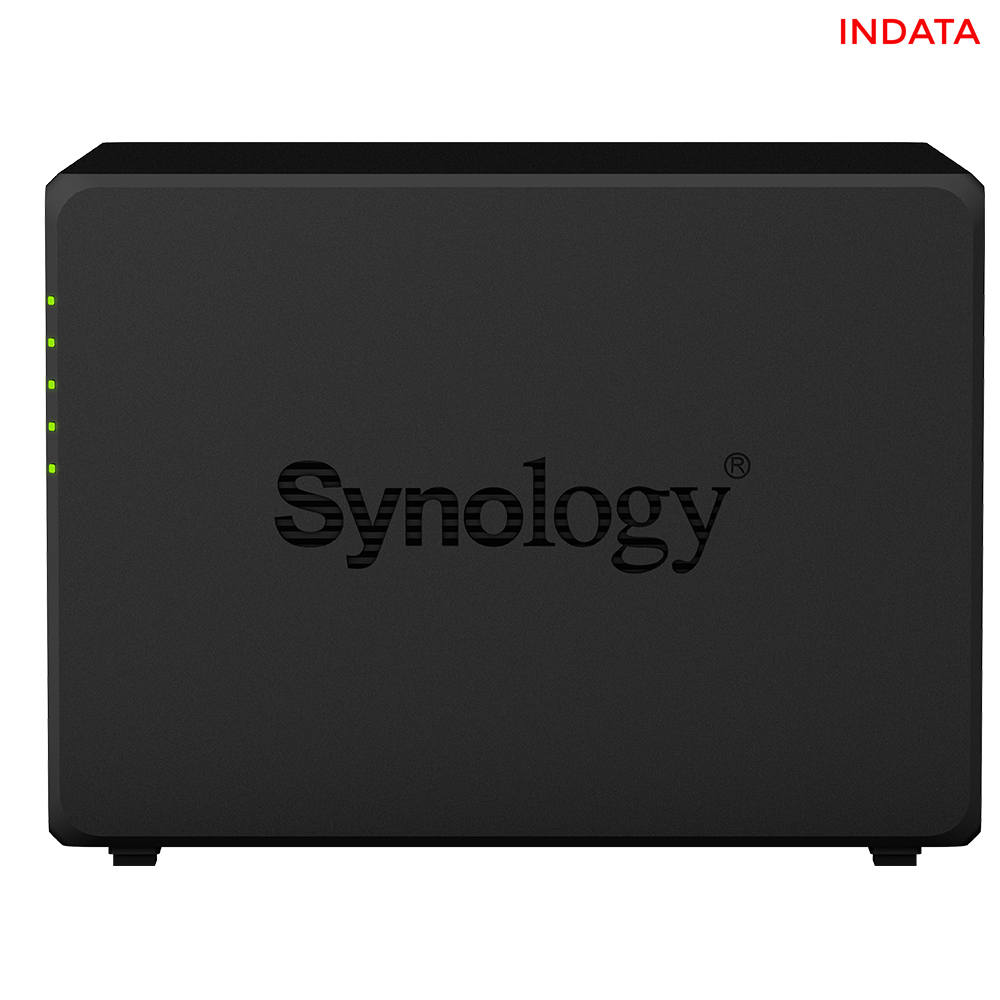 Bộ lưu trữ mạng NAS Synology DS920+ CPU 4-core 2.0GHz, RAM 4 GB, LAN 2x 1Gbps, 4 khay ổ cứng, 2 khe M.2 SSD - Hàng chính hãng