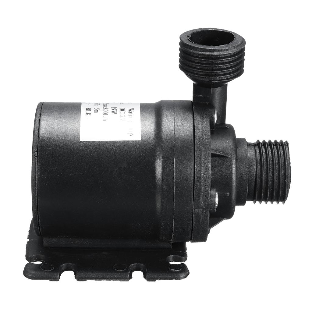 2pcs Ultra Quiet Mini Submersible Water Pumps DC12V Brushless Motor 800L/H