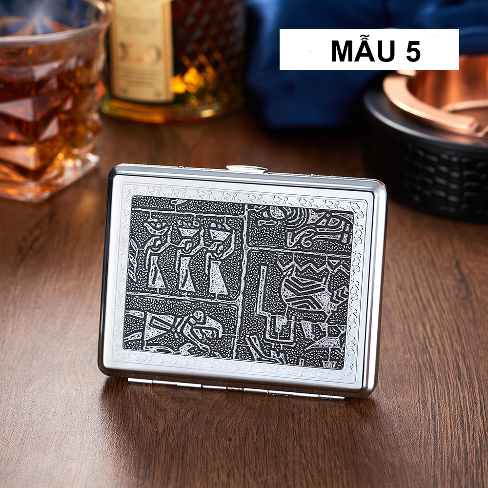 Hộp Đựng Thuốc Hộp Thiếc Kẹp Kim Loại Loại Lớn