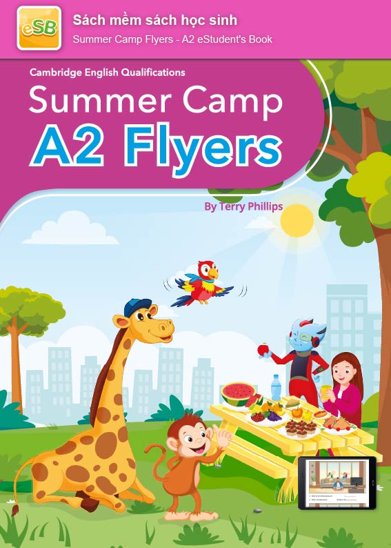 Summer Camp Flyers A2 Sách mềm sách học sinh