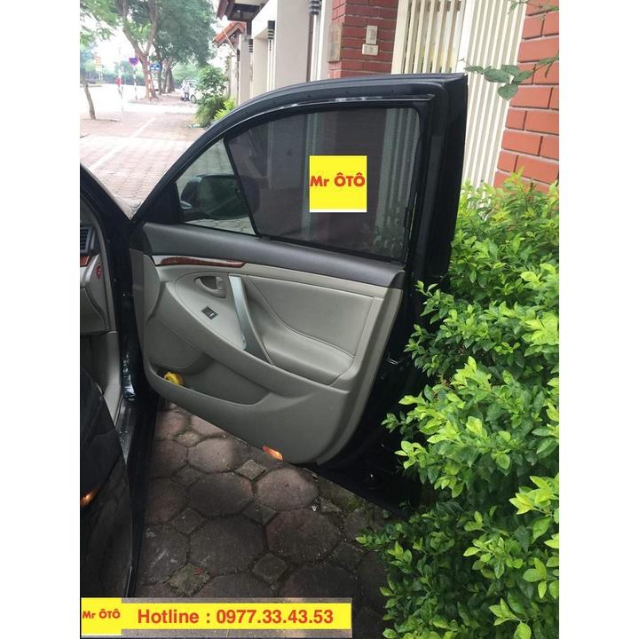 Rèm Che Nắng Xe Toyota Camry 2008-2013 Hàng Loại 1. Cam Kết Vải Dày Dặn, Chuẩn Khít Theo Xe