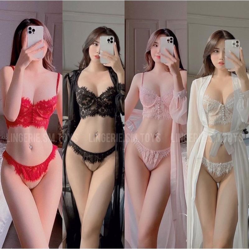 Toplette Viền Ren Nữ Có Gọng Nâng Đẩy Kèm Chíp Gợi Cảm