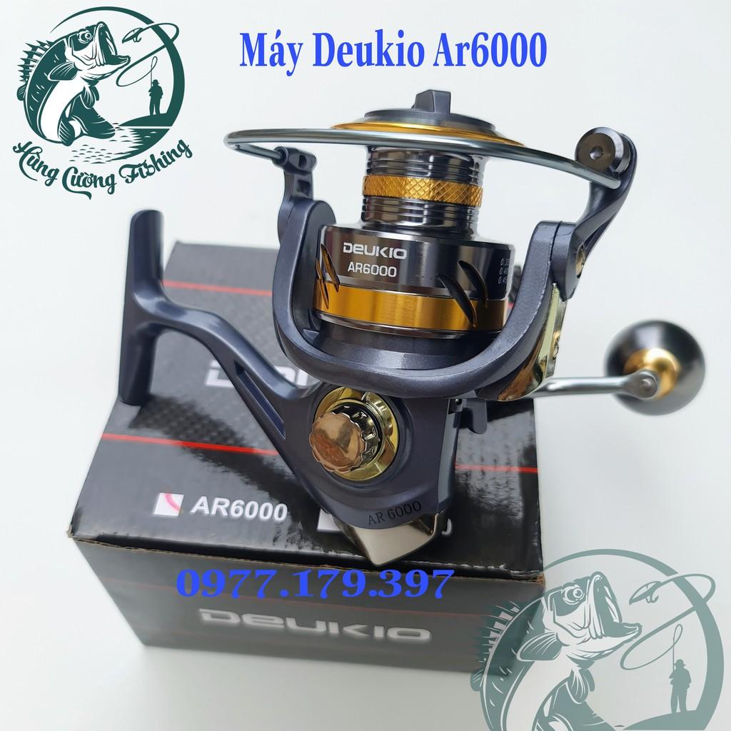 MÁY CÂU CÁ FULL KIM LOẠI DEUKIO AR7000 hàng tốt 3