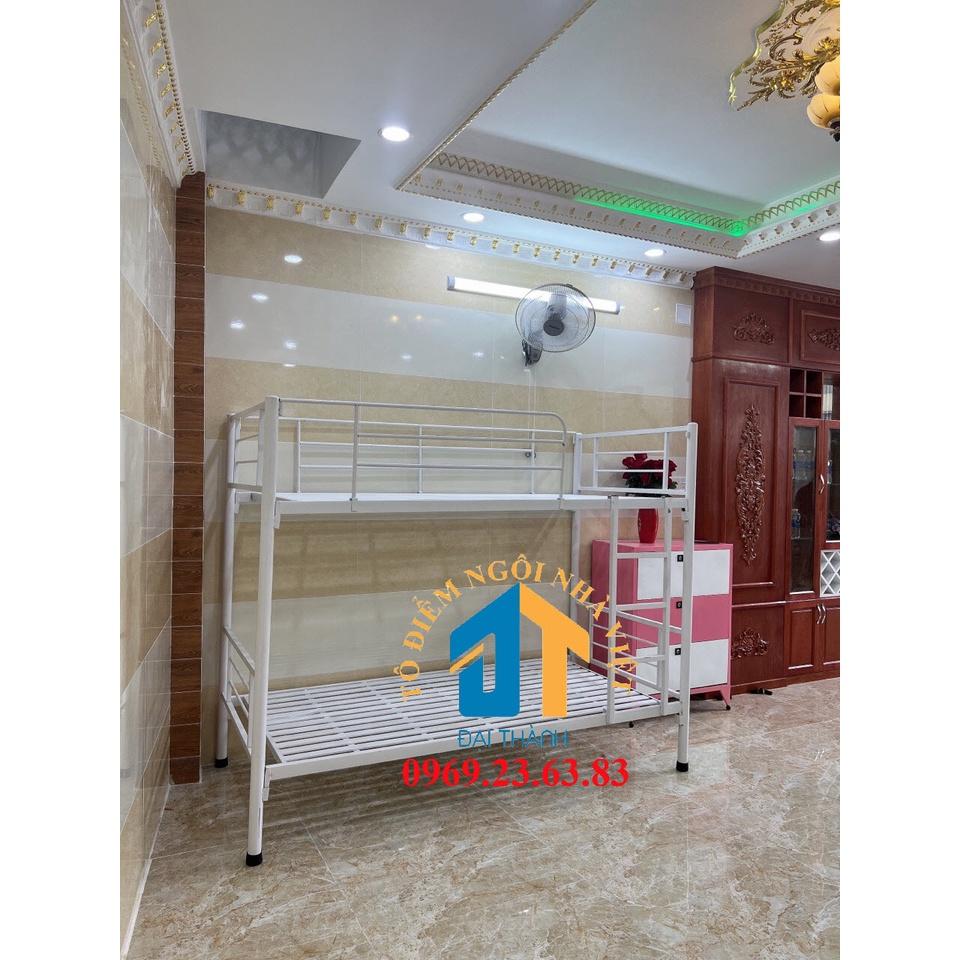 GIƯỜNG TẦNG NGỦ SẮT TRÒN 1M2X2M