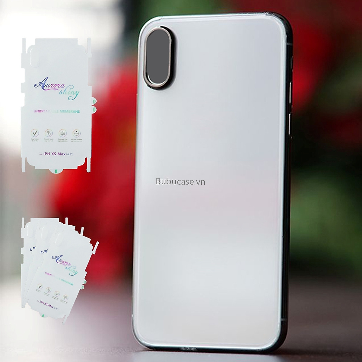 Miếng dán PPF chống vân tay mặt sau và viền cạnh chống trầy xướt cho iPhone - Full dòng máy