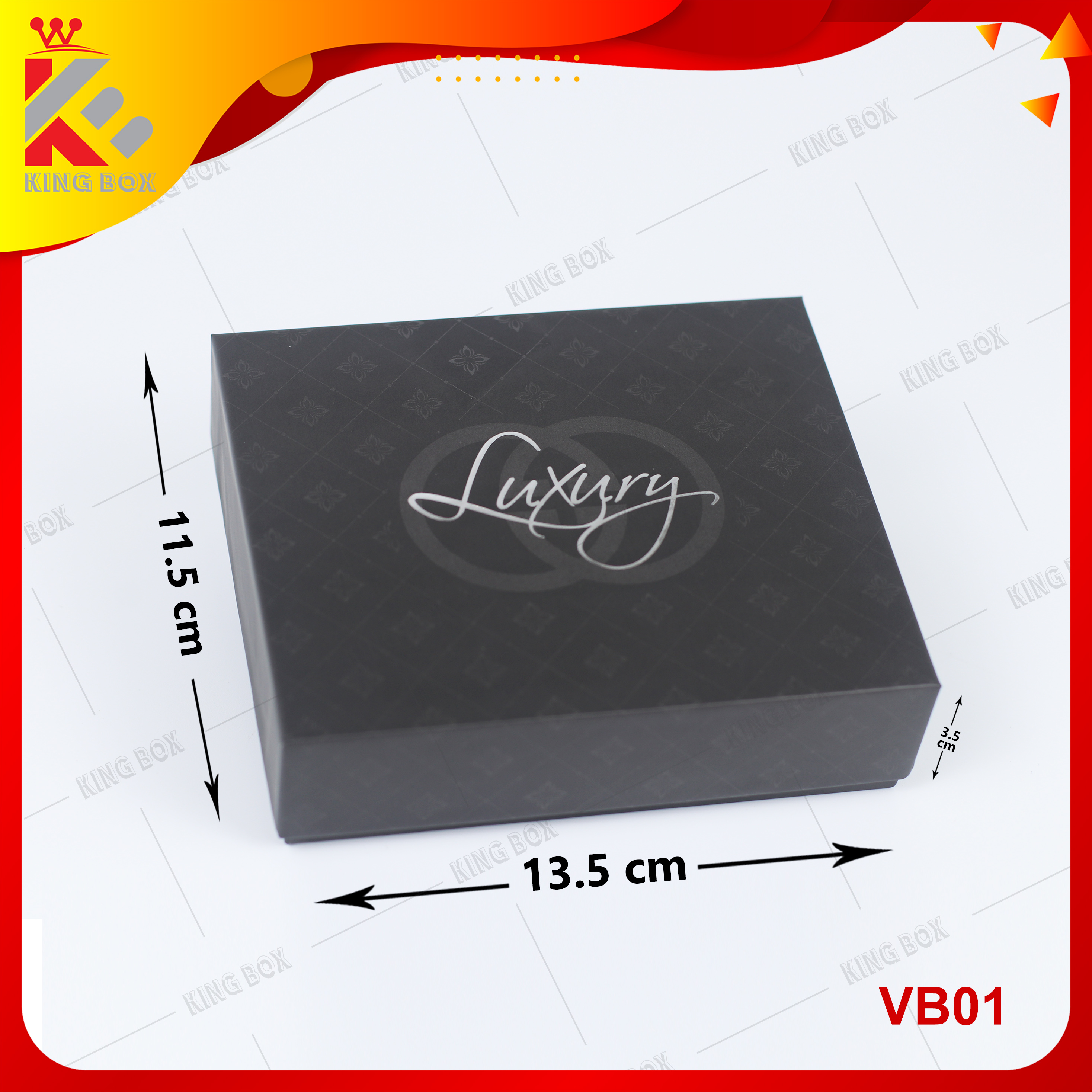 Hộp đựng ví nam sang trọng cao cấp KINGBOX