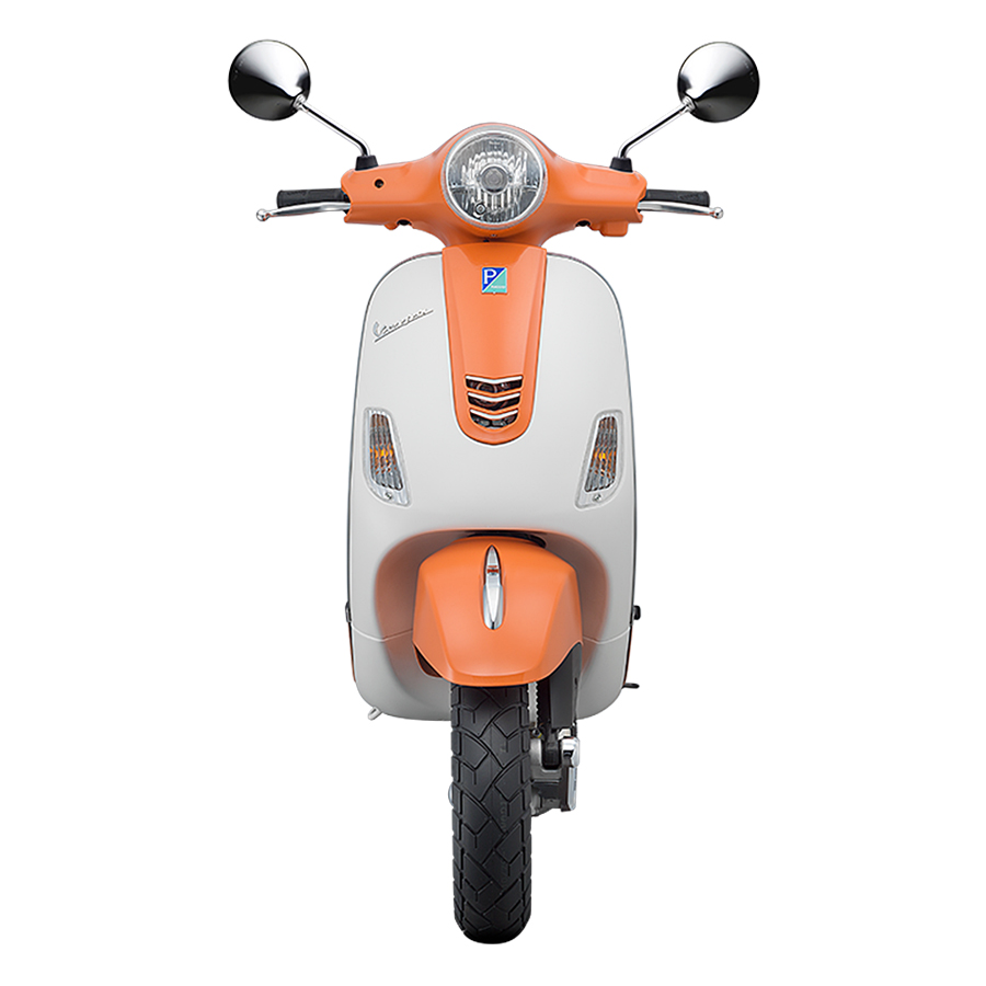 Xe Máy Vespa LX I-Get - Trắng Cam