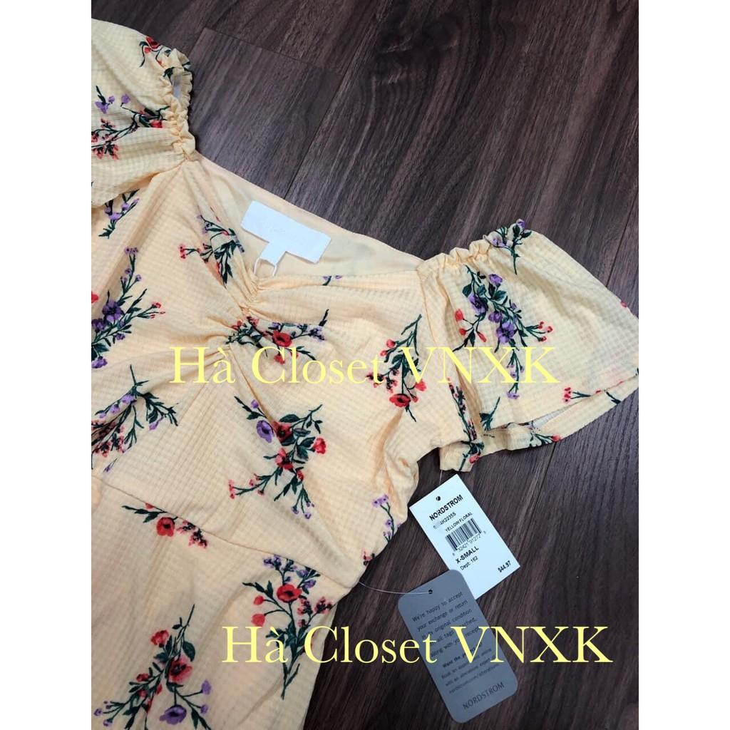 Đầm maxi hoa hàng dư xịn
