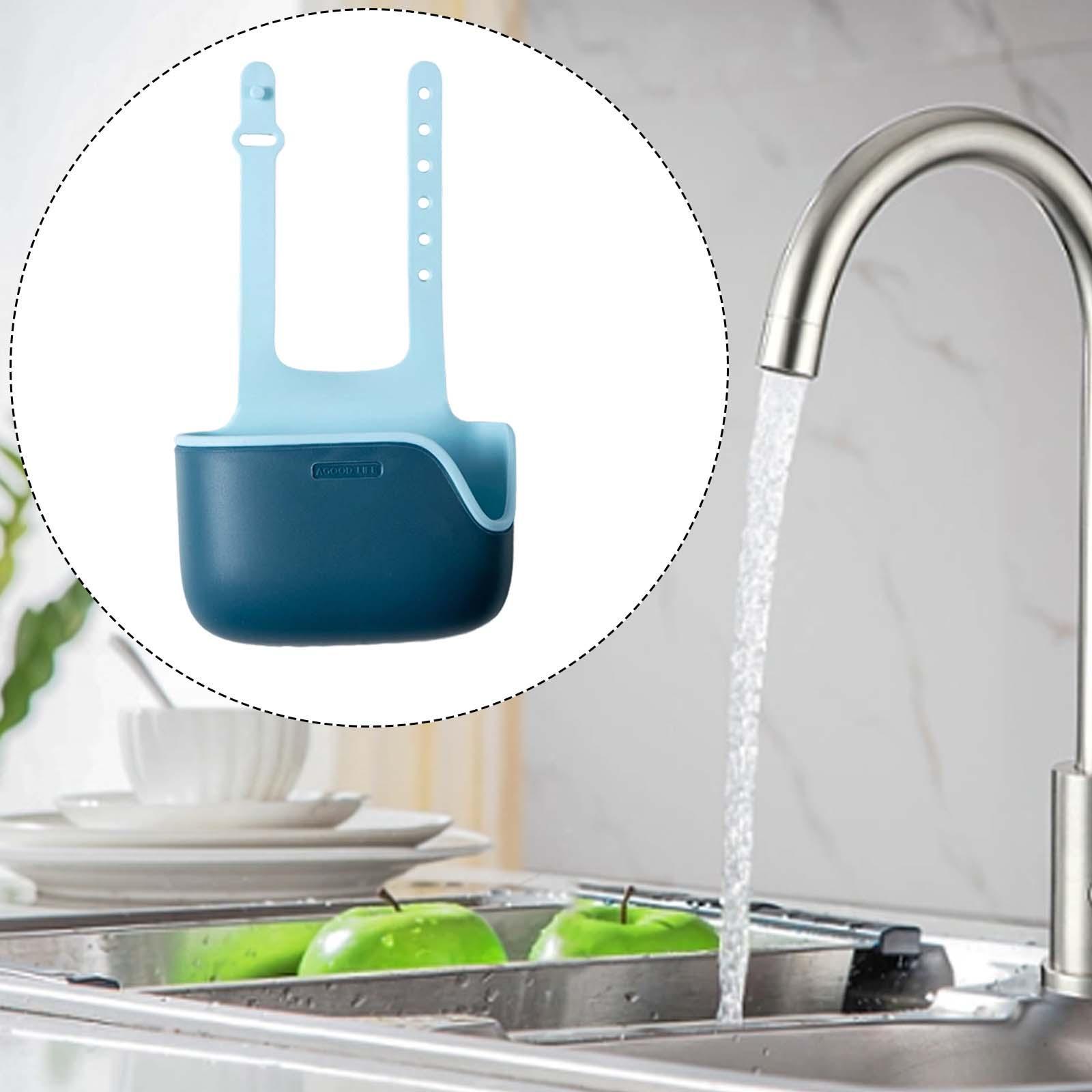 Sink Drain Rack Sink Organizer Sink Drain Hanging Bag for Kitchen Basin Home