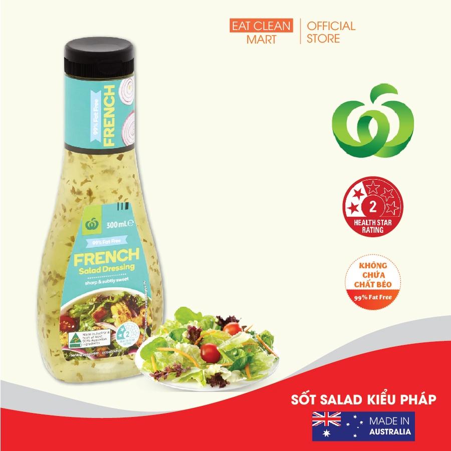 Sốt Salad Kiểu Pháp - Woolworths French Salad Dressing 99% Fat Free 300mI