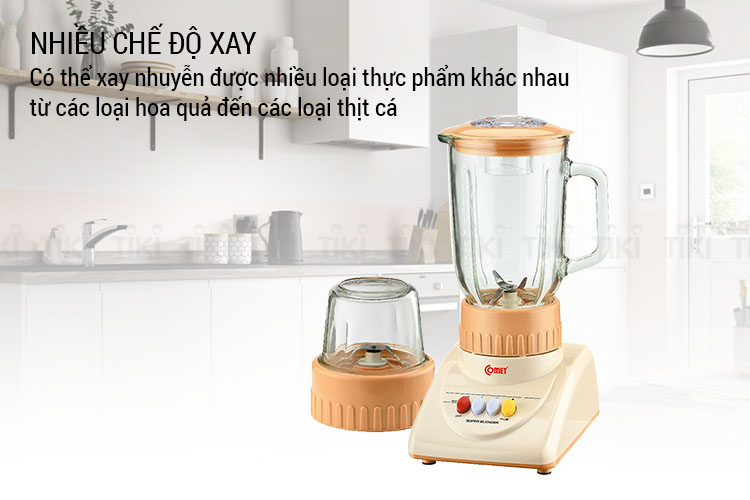 Máy Xay Sinh Tố Comet CM9956 (1.25 Lít) - Hàng Chính Hãng