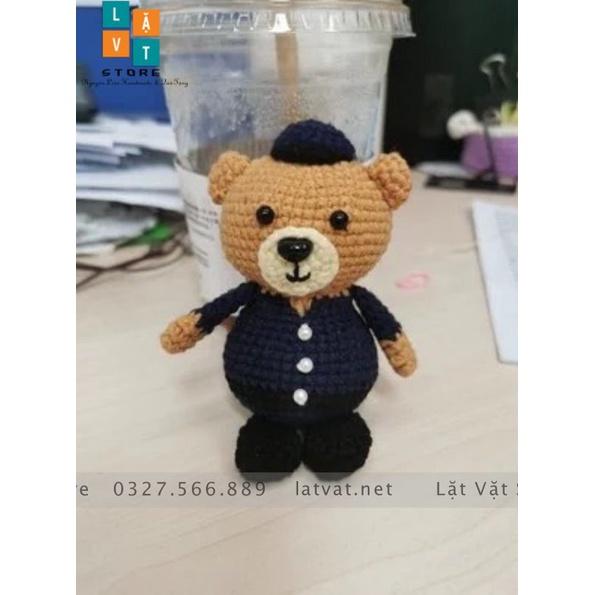 Mắt nhựa đen có vít xoáy - Needle felting kèm chốt, làm gấu bông, móc len, mắt búp bê
