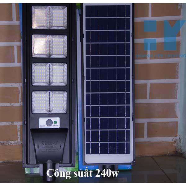 Đèn năng lượng mặt trời 180W, 240w có remote sáng liên tục chuyên công trình đèn đường, sân vườn, trụ cổng.