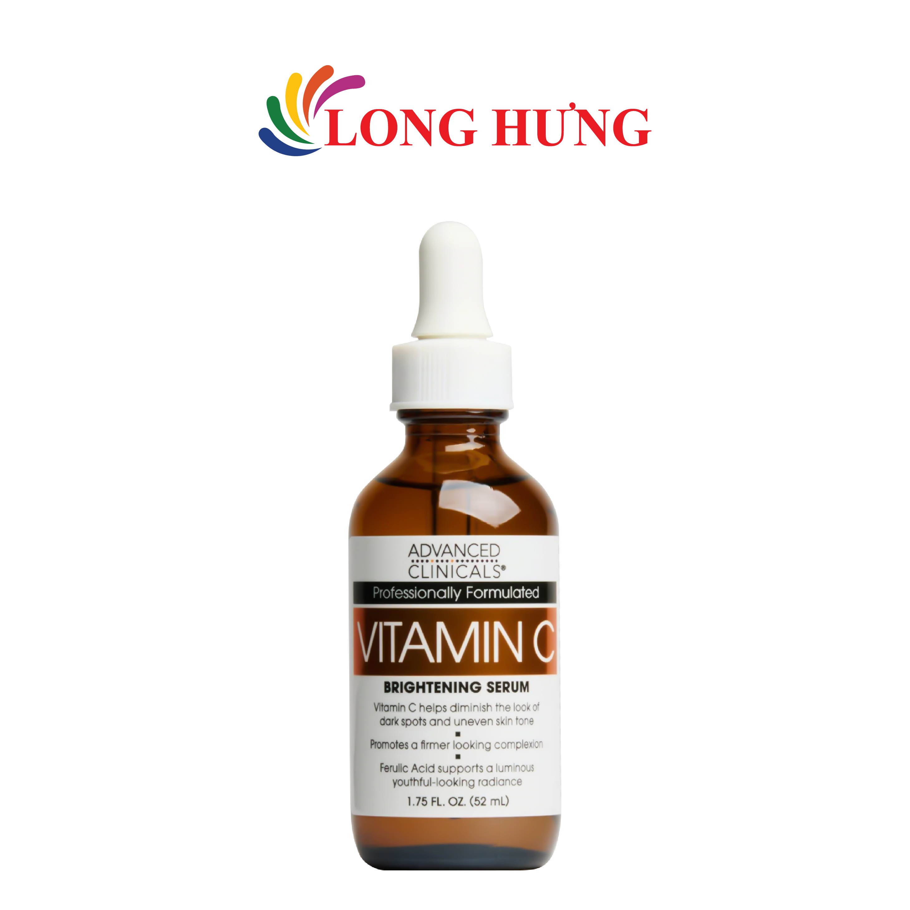 Tinh chất dưỡng sáng da Advanced Clinicals Vitamin C Serum (52ml) - Hàng chính hãng