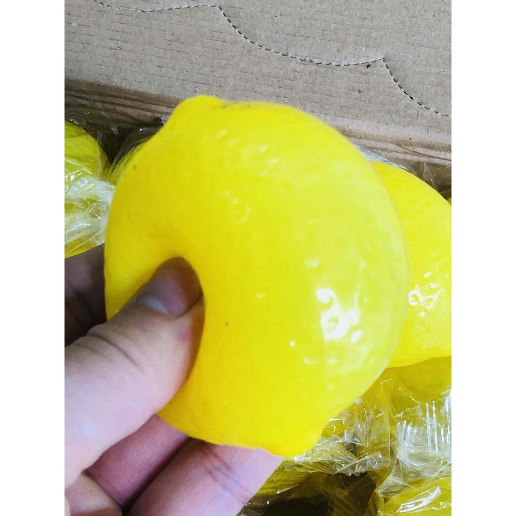 Gudetama Squishy bóp trút giận hình quả chanh chín vàng