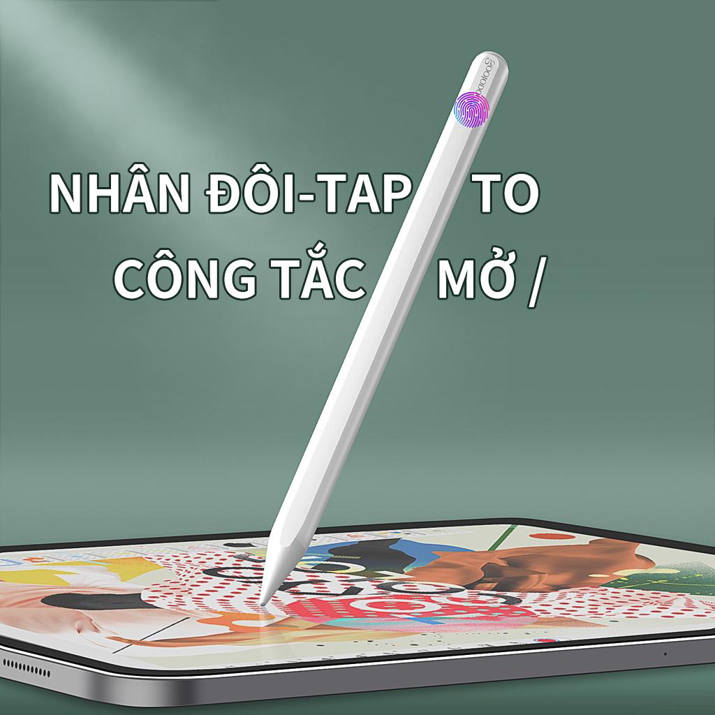 [HÀNG CHÍNH HÃNG GOOJODOQ] CD3240 - Bút Cảm Ứng GD12 Cho IPad Với Tính Năng Chống Tì Tay - Sạc Không Dây Dành Cho &quot;Ipad Air 3 2019 Pro 11 Pro 12.9 Ipad mini 5 Ipad 10.2 iPad 2018 &amp; 2019 &amp; 2020 Không phù hợp với iPad 2017 2016 2015&quot;