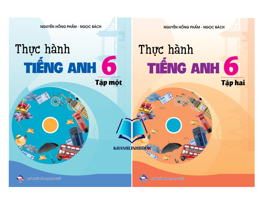 Sách - Combo Thực hành Tiếng Anh 6 - tập 1 + 2