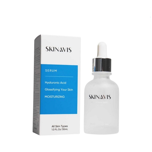 Serum Skinavis Hyaluronic acid – Serum HA cấp ẩm giảm căng rát da- Không gây bết da 30ml