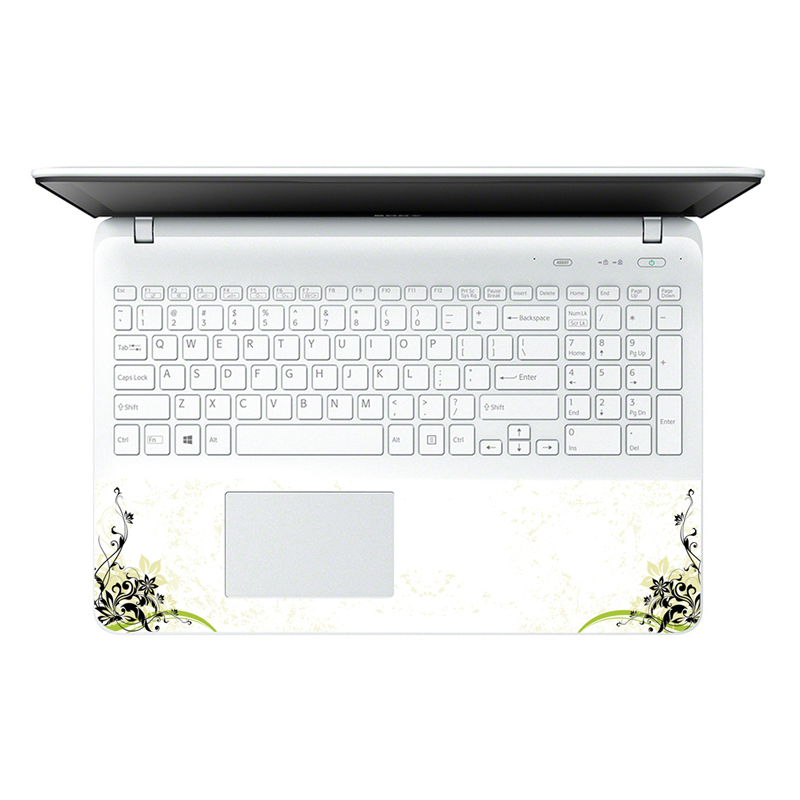 Mẫu Dán Decal Hoa văn cho Laptop LTHV 67