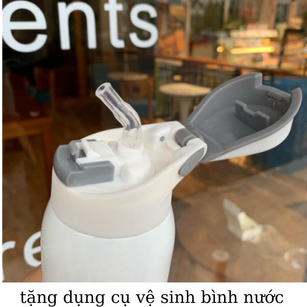 Bình giữ nhiệt HÌNH GẪU dung tích 500ml có ông hút có dây