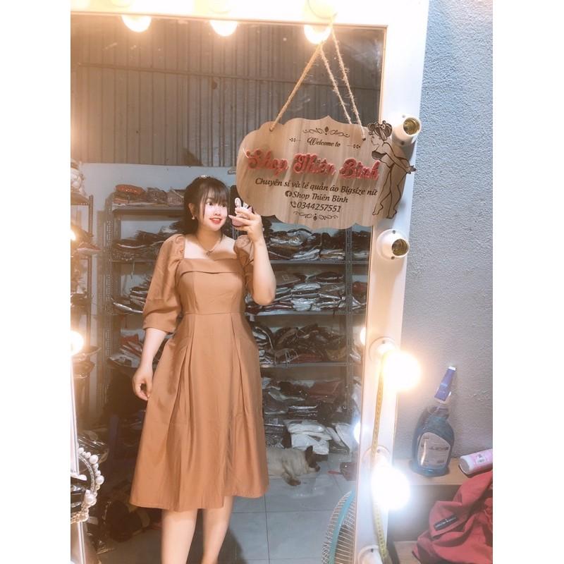 ĐẦM CỔ U DÁNG DÀI BIGSIZE