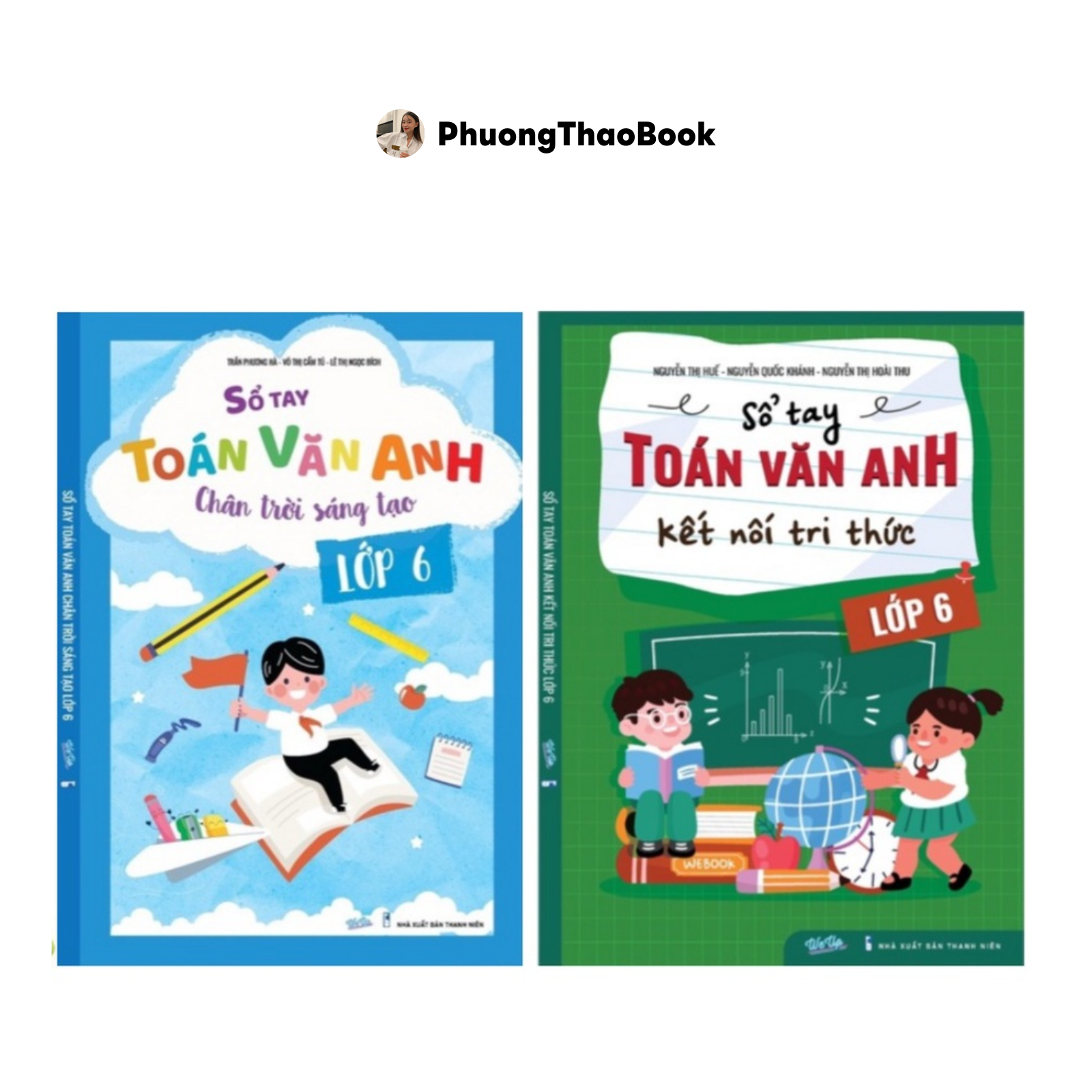 Sách - Combo 2 cuốn toán văn anh lớp 6