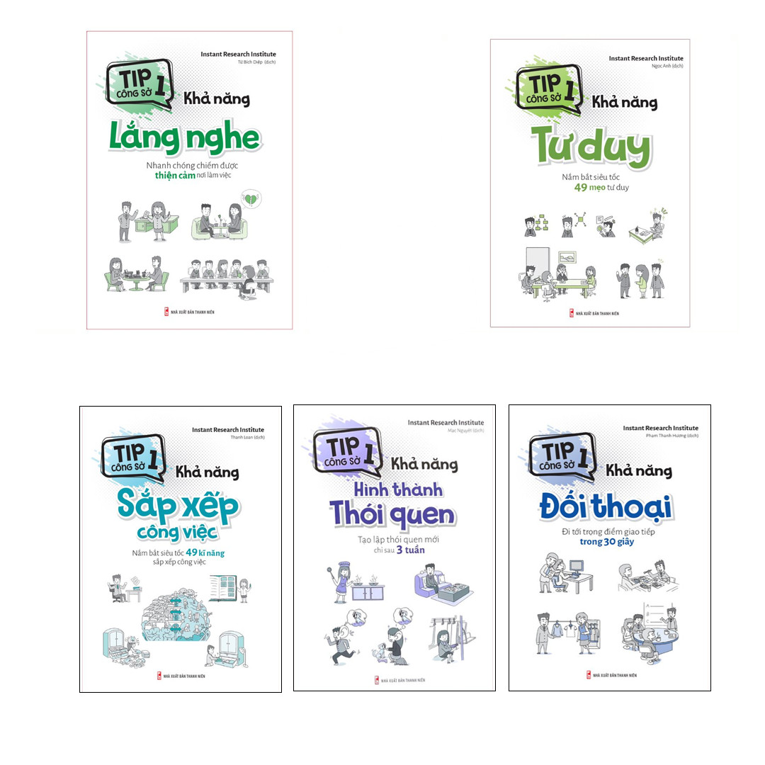 Combo Sách Tip Công Sở 1