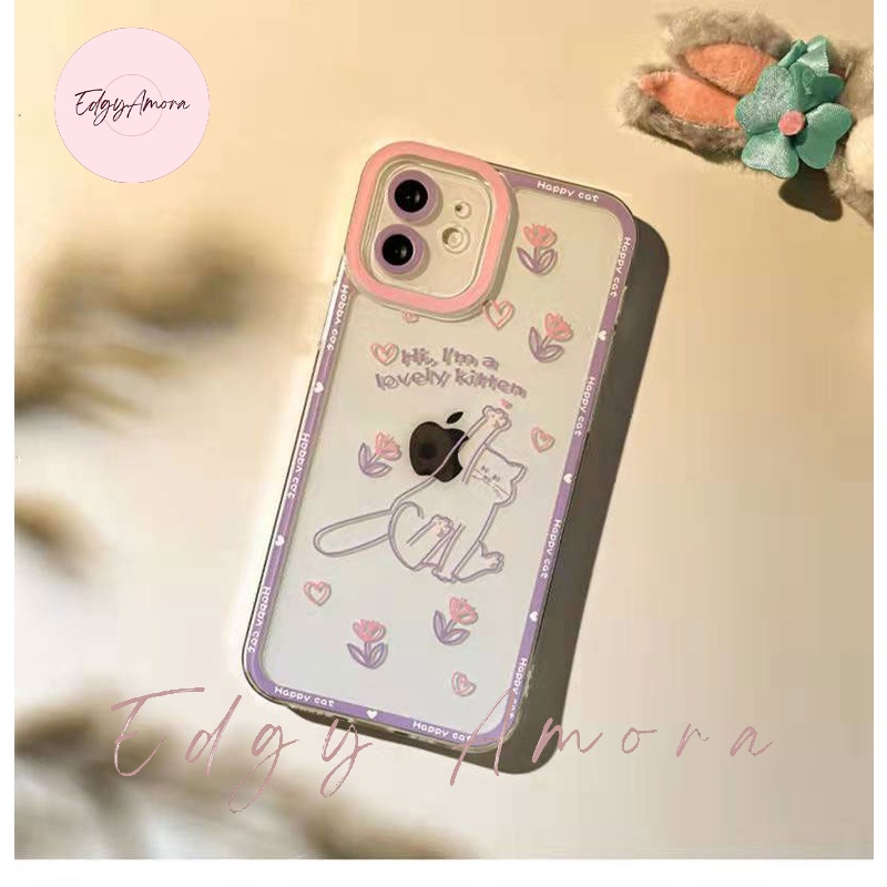 Ốp lưng Iphone chống sốc hình mèo cute dành cho Iphone 11 / Phone 11 Pro / Iphone 11 Pro Max / Iphone 12 / Iphone 12 Pro / Iphone 12 Pro Max / Iphone 13 / Iphone 13 Pro / IPhone 13 Pro Max / Iphone 14/ Iphone 14 Pro / Iphone 14 Pro Max