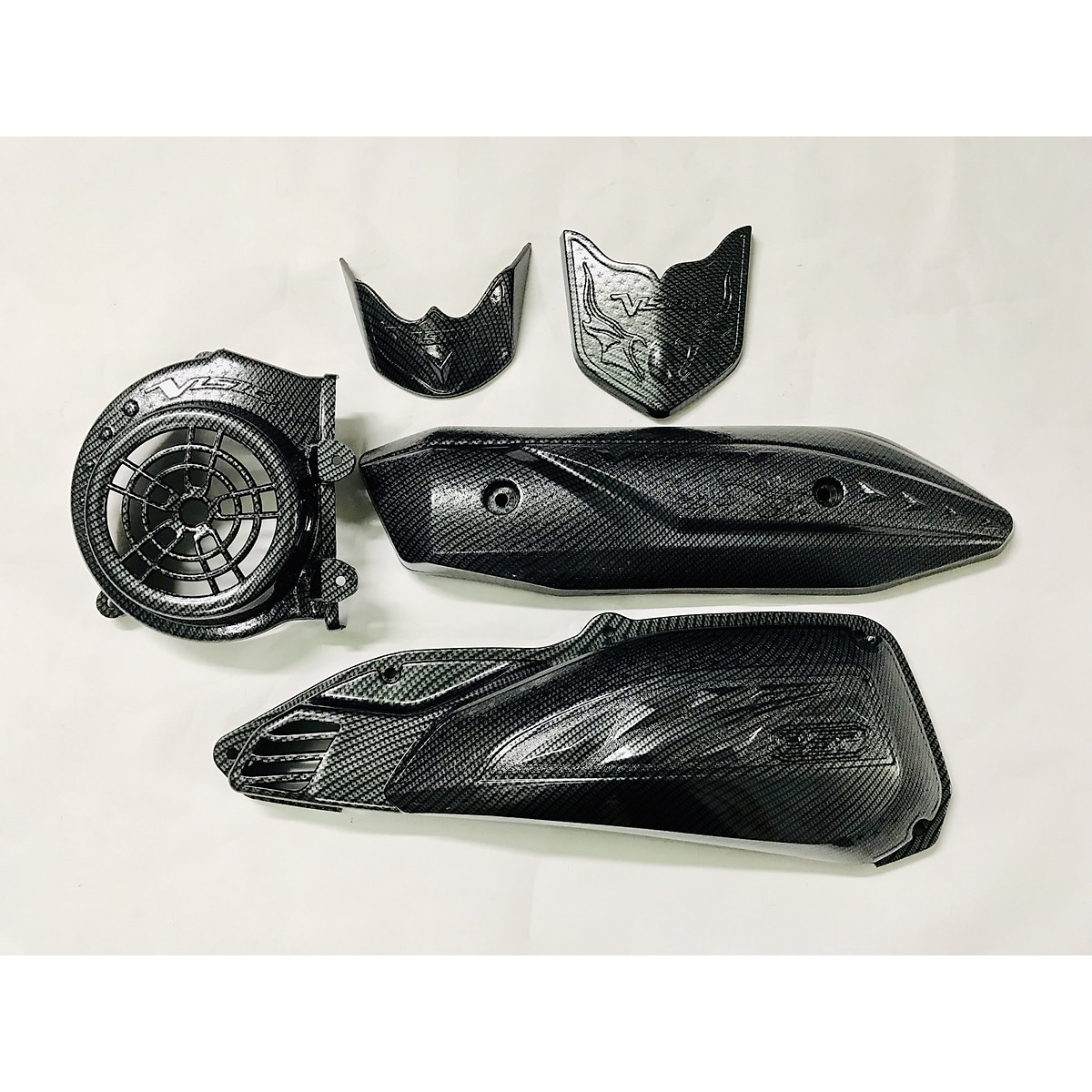 Vision 2015 - 2019 Full Bộ ốp Carbon Combo