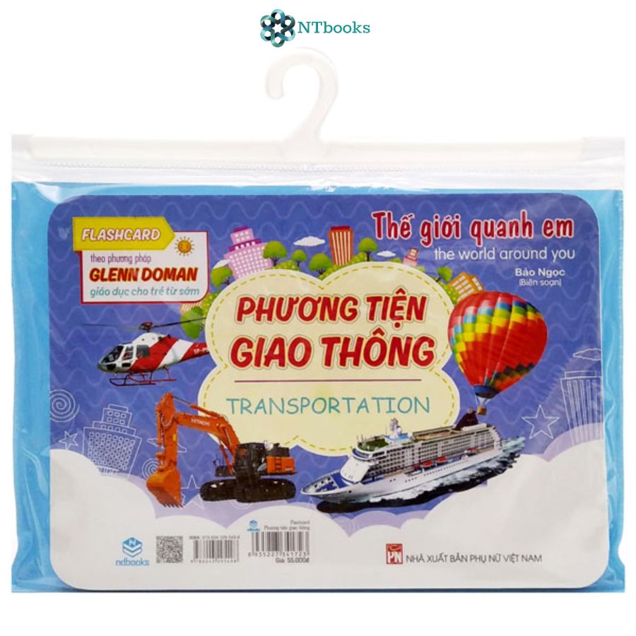 Sách Flash Card Glenn Doman - Thế Giới Quanh Em - Phương Tiện Giao Thông