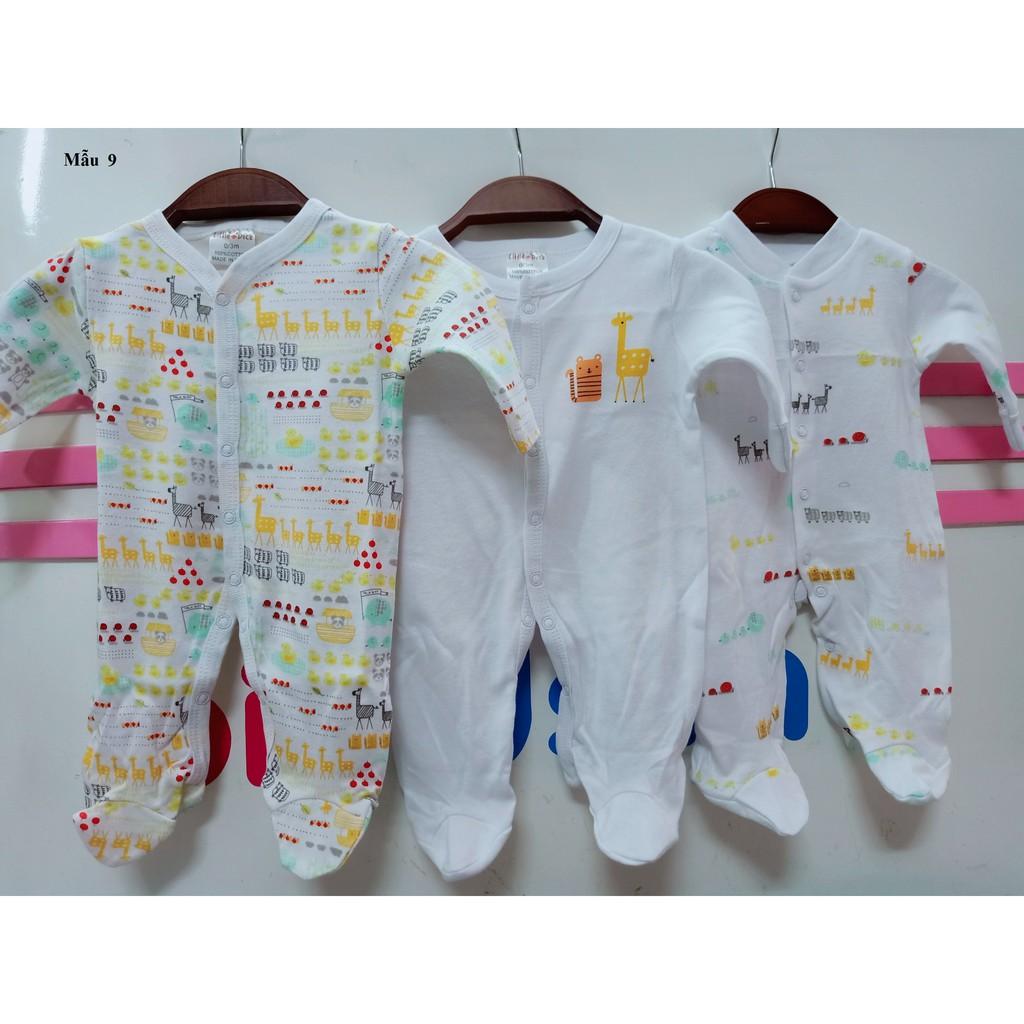 Set 3c Body liền tất Little Duck bé trai MẪU MỚI