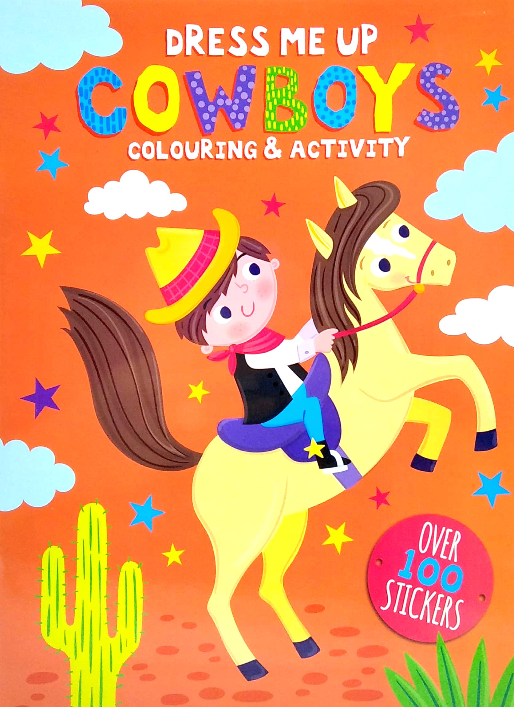 Hình ảnh Dress Me Up: Cowboys - Colouring & Activity