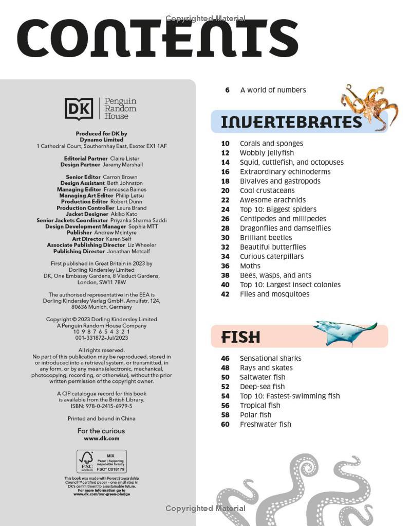 Sách ngoại văn: Our World In Numbers Animals