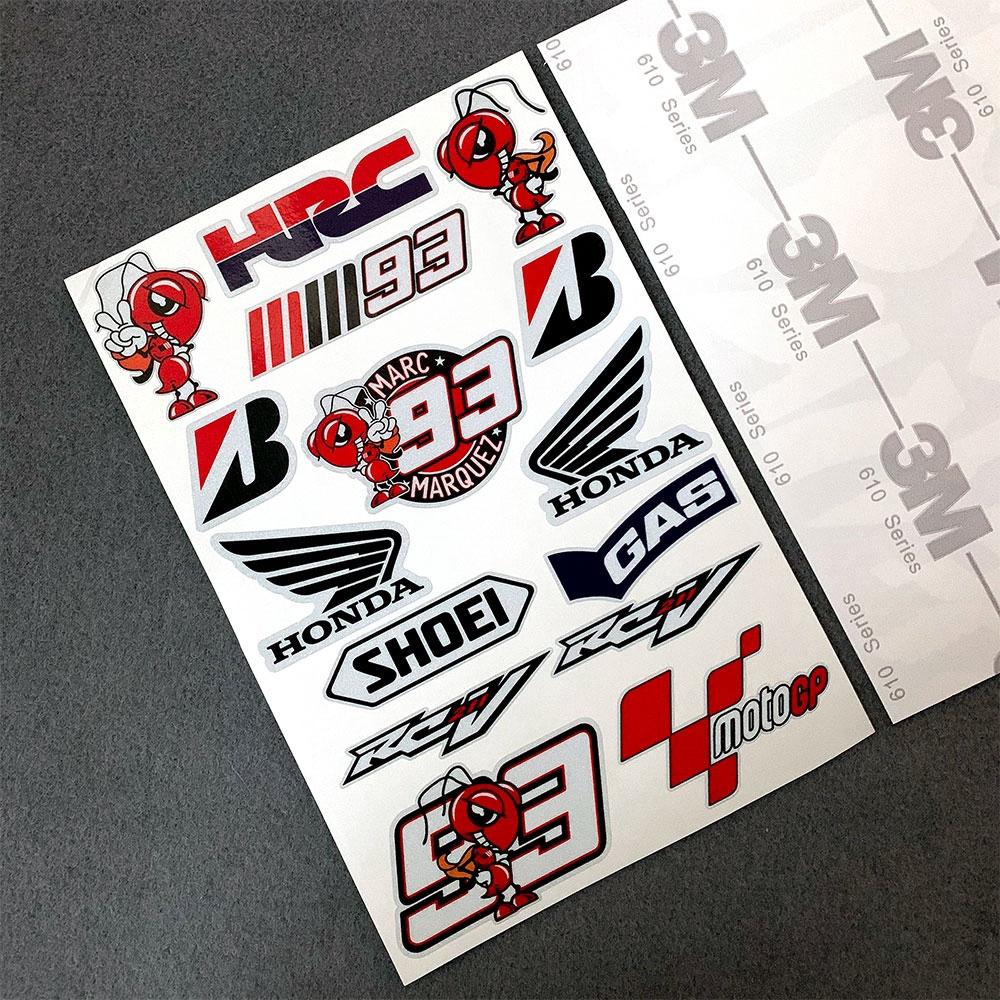 Miếng Dán Logo Trang Trí Xe Mô Tô