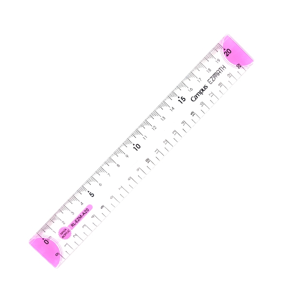 Bộ 2 Thước kẻ EZMath 20cm - RL-EZM-A20