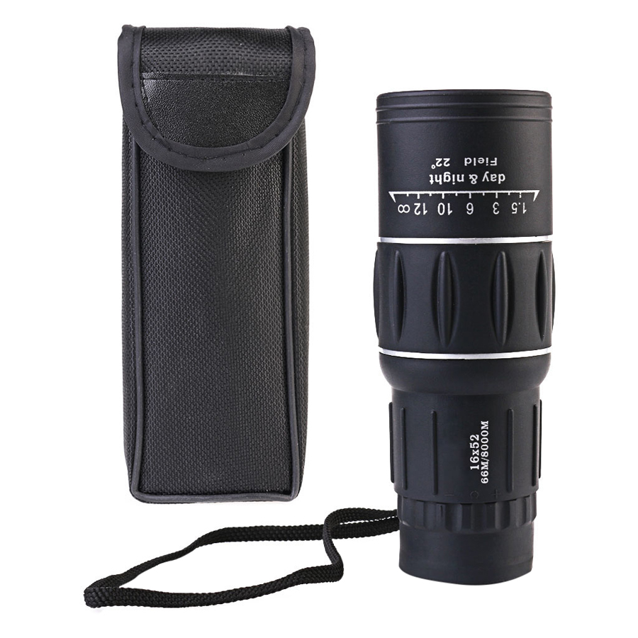 Ống Nhòm Một Mắt Siêu Nét Monocular 16x52 - Hàng Nhập Khẩu