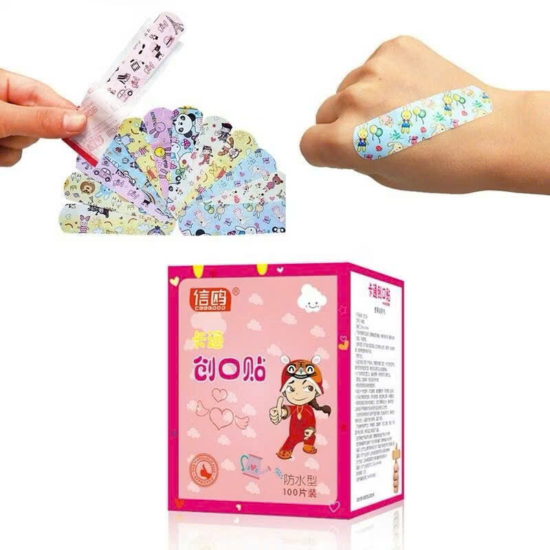 Băng Gâu URGO Cá Nhân Dễ Thương Cho Học Sinh, Hộp 100 Miếng - HÀNG CHÍNH HÃNG MINIIN