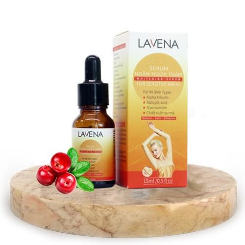 Serum ngừa thâm nách, bẹn, mông, khuỷu tay, đầu gối Lavena - Hết thâm, dưỡng trắng cho vùng da nhạy cảm.