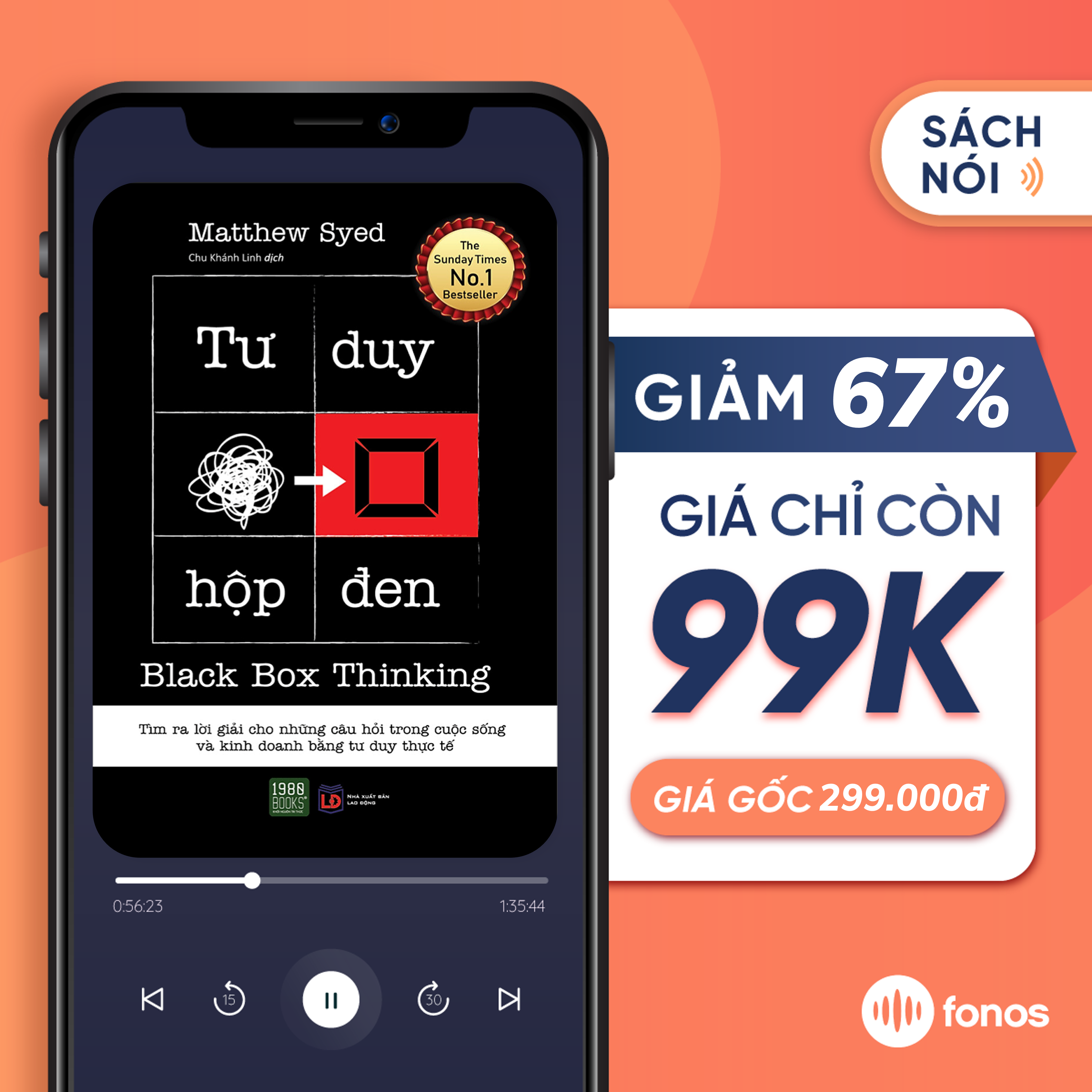 Sách nói Fonos: Tư Duy Hộp Đen