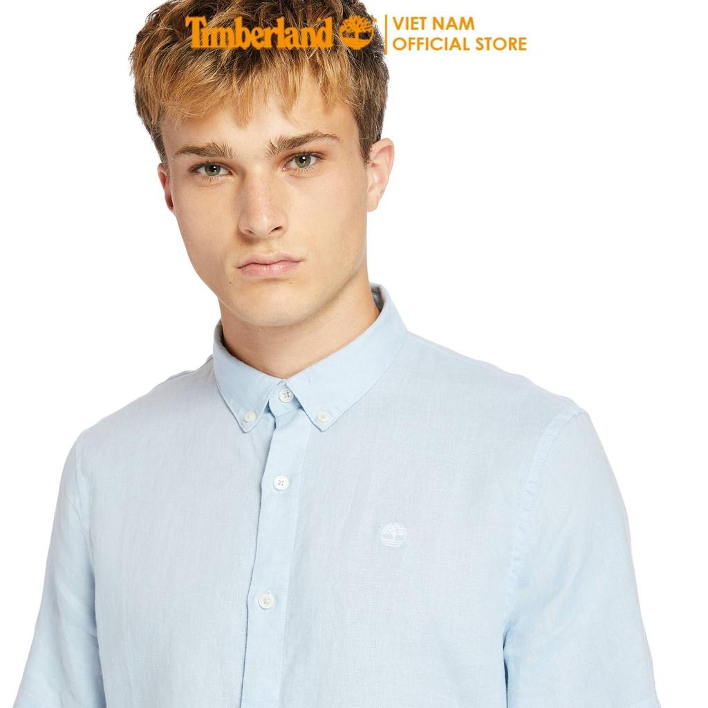 Áo Sơ Mi Linen Ngắn Tay Nam Timberland Mill Linen Shirt TB0A24NC