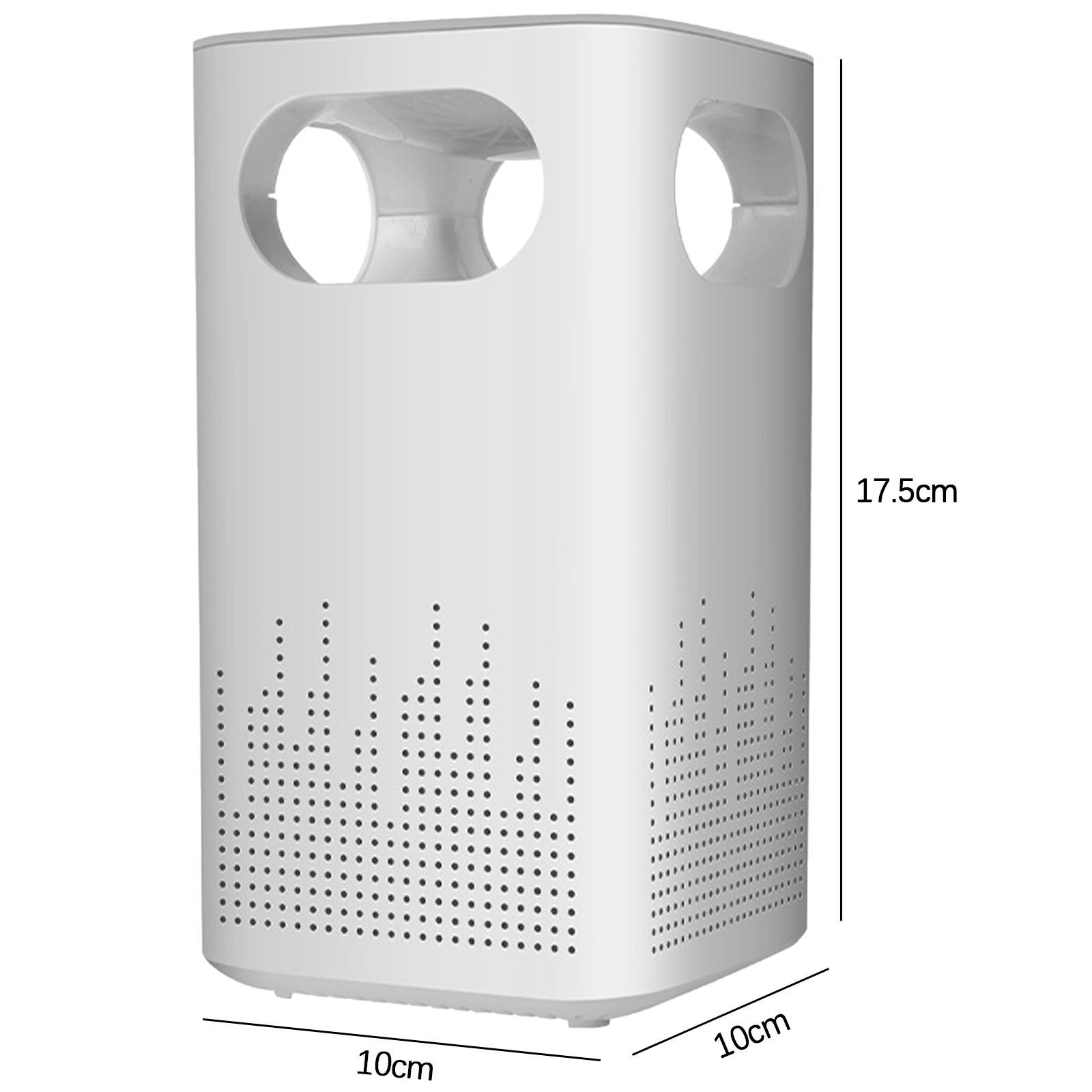 2-3pack Air Purifier HEPA Filter USB Charging Breathe for Smoke Dust Pet Dander