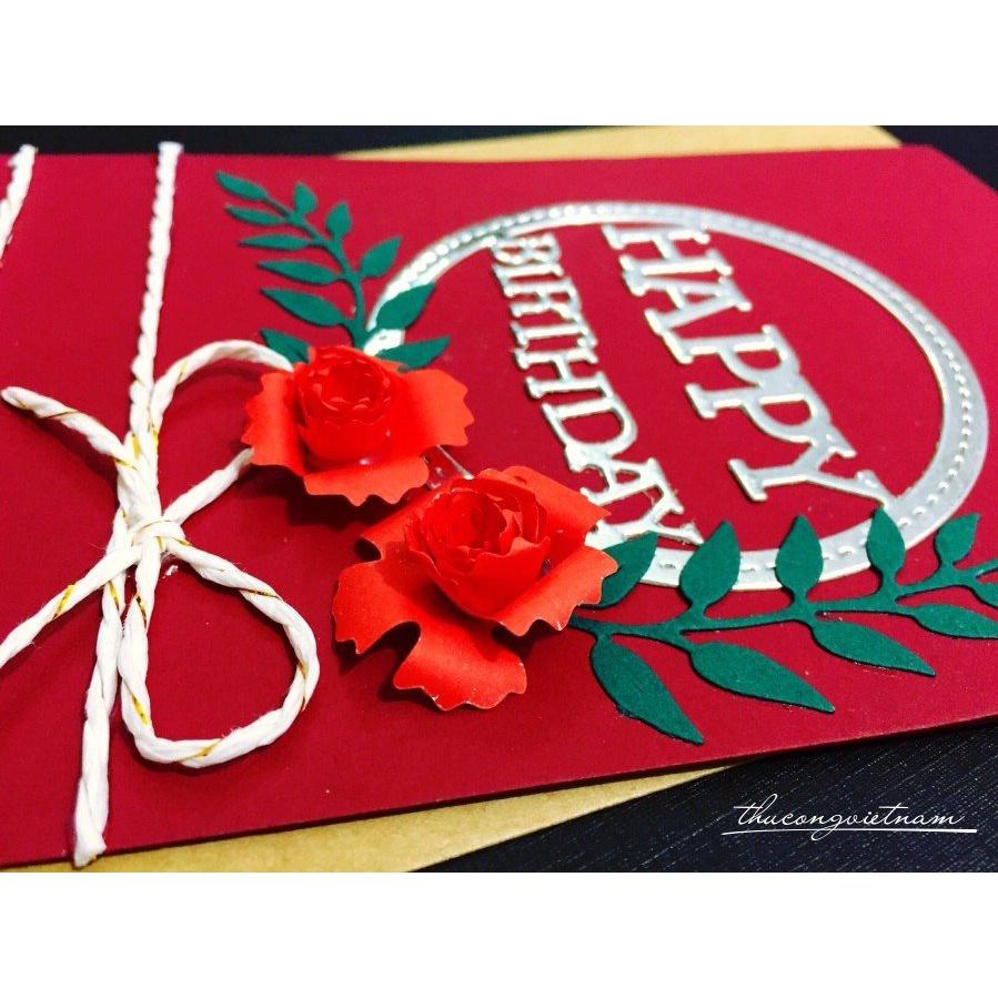 Thiệp "Happy Birthday" - 10x15cm