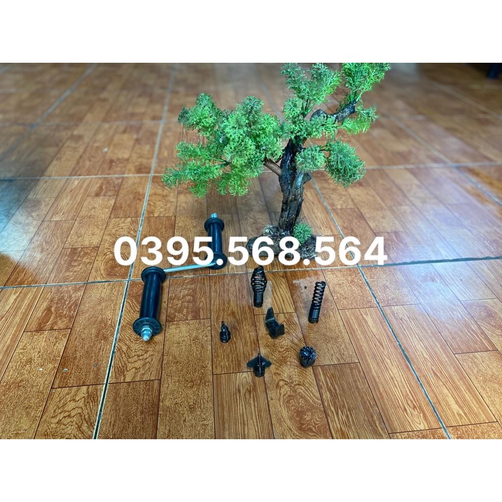 Dây thông cống 15M+ 6 đầu thông + tay quay