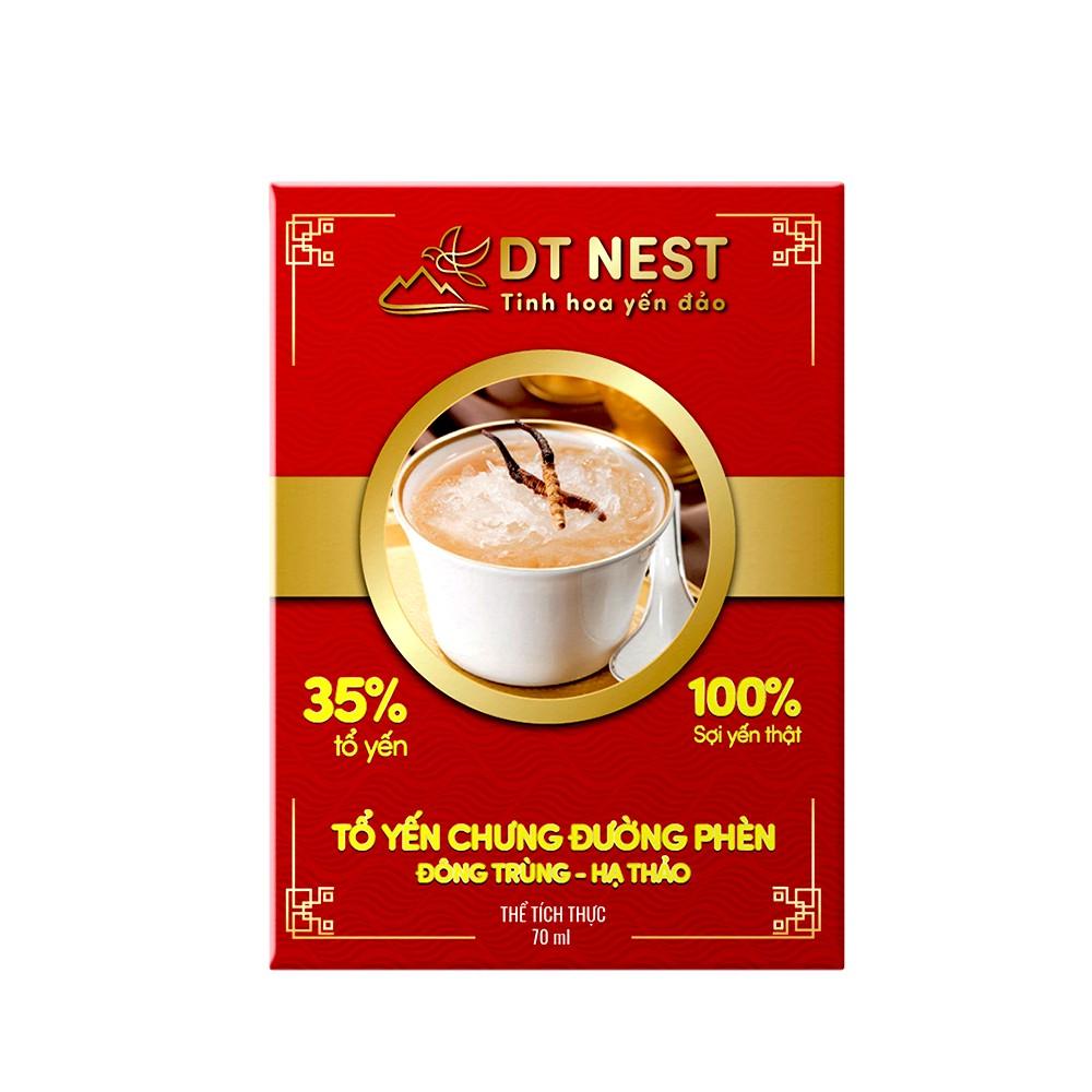 Tổ Yến chưng đường phèn đông trùng hạ thảo , nước yến DT Khánh Hòa