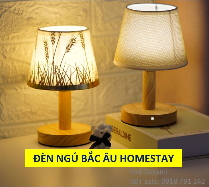 Đèn ngủ decor để bàn đẹp lung linh, màu ấm áp