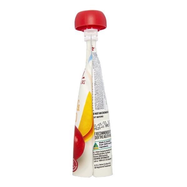 Túi Dinh Dưỡng Táo, Đào Và Xoài Nghiền HEINZ 120g