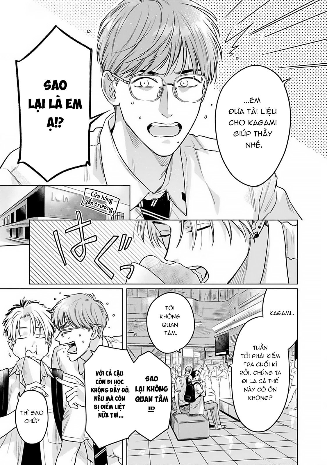 kagami cô đơn muốn được nuông chiều chapter 3 5