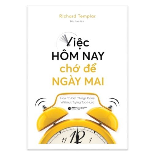 Sách - Việc hôm nay chớ để ngày mai